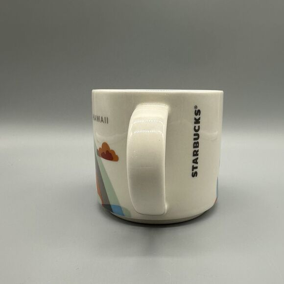 Starbucks Hawaii You Are Here Collection Coffee Cup 14oz Mug 2016 - Picture 6 of 7